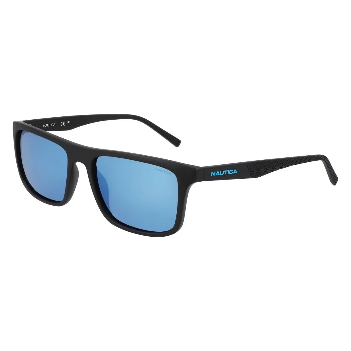 N 6258 S Matte Black 005 Size 56 Sunglasses by Nautica