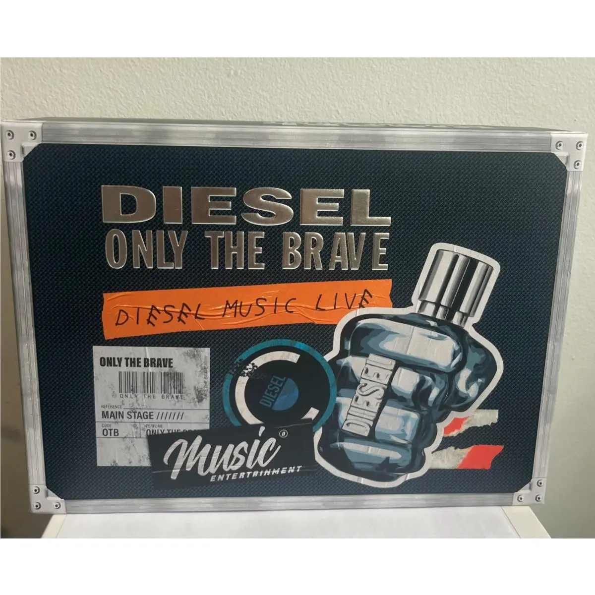 Only The Brave 3 Pcs Set For Men: 4.2 oz Edt + 3.4oz 1.7oz Shower Gel by Diesel
