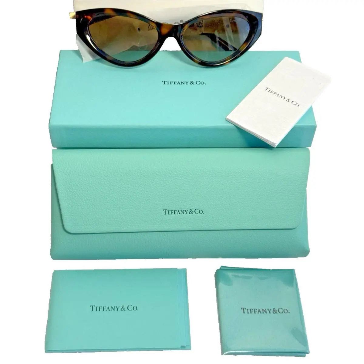Tiffany TF 4225-U Tortoise Havana/brown Shaded 9467/2P Sunglasses Retail