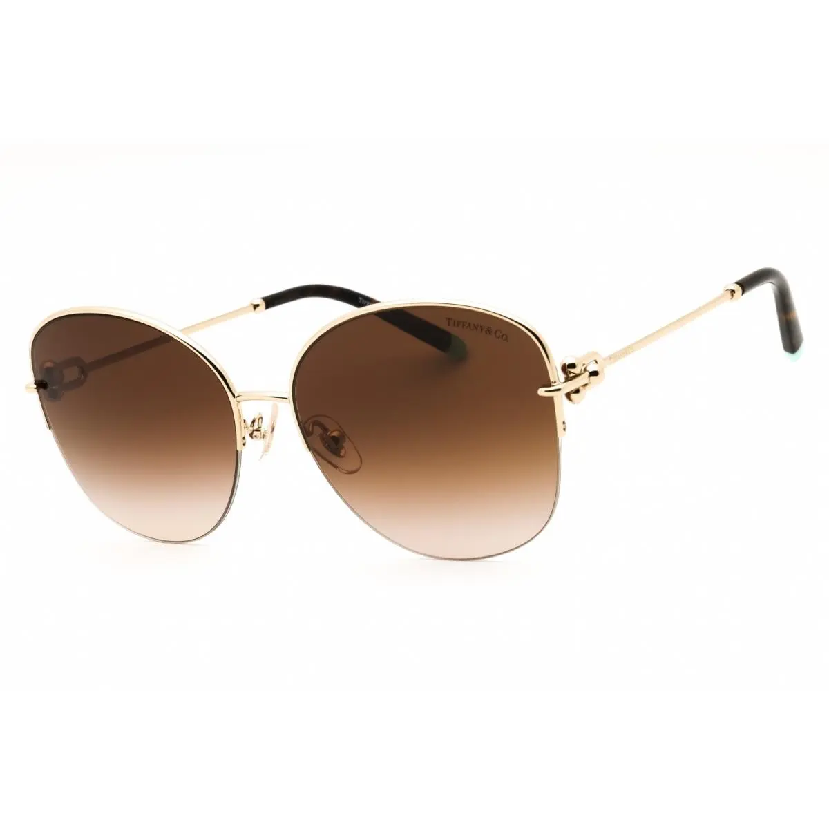 Tiffany TF3082-6021-58 Sunglasses Frame Size 58mm 140mm 16mm Gold Women by Tiffany & Co.