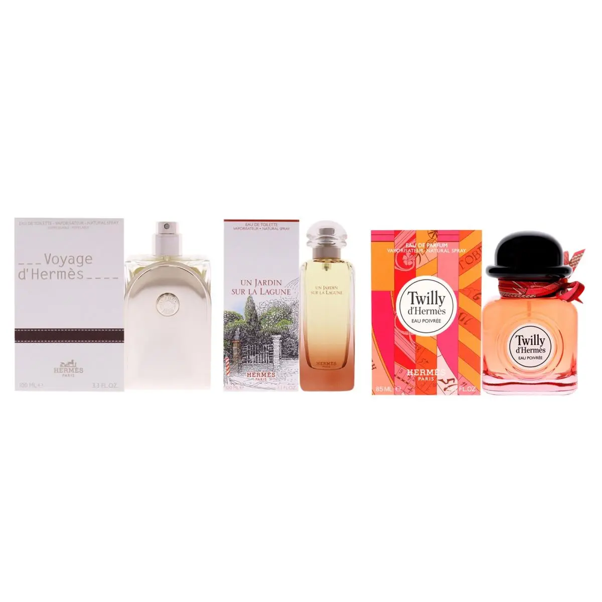 Hermes Fragrance Kit by Hermes For Women - 3 Pc Kit Set