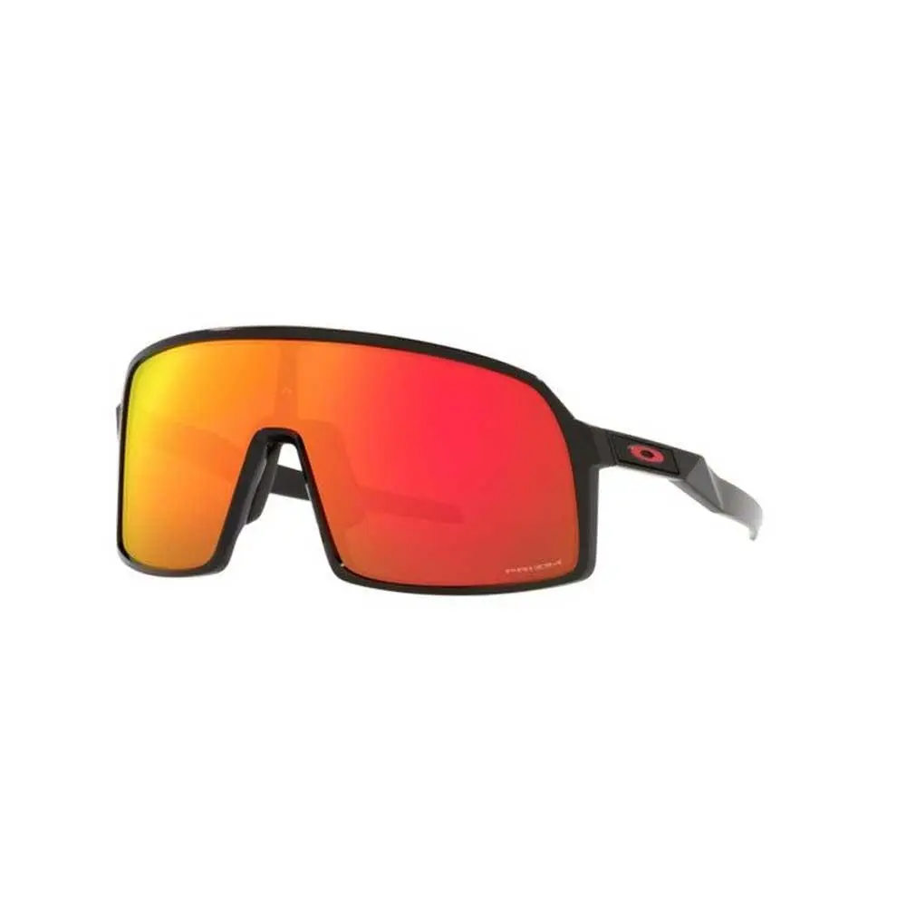 Sutro S Polished Sunglasses Black Frame / Ruby Prizm Lens by Oakley