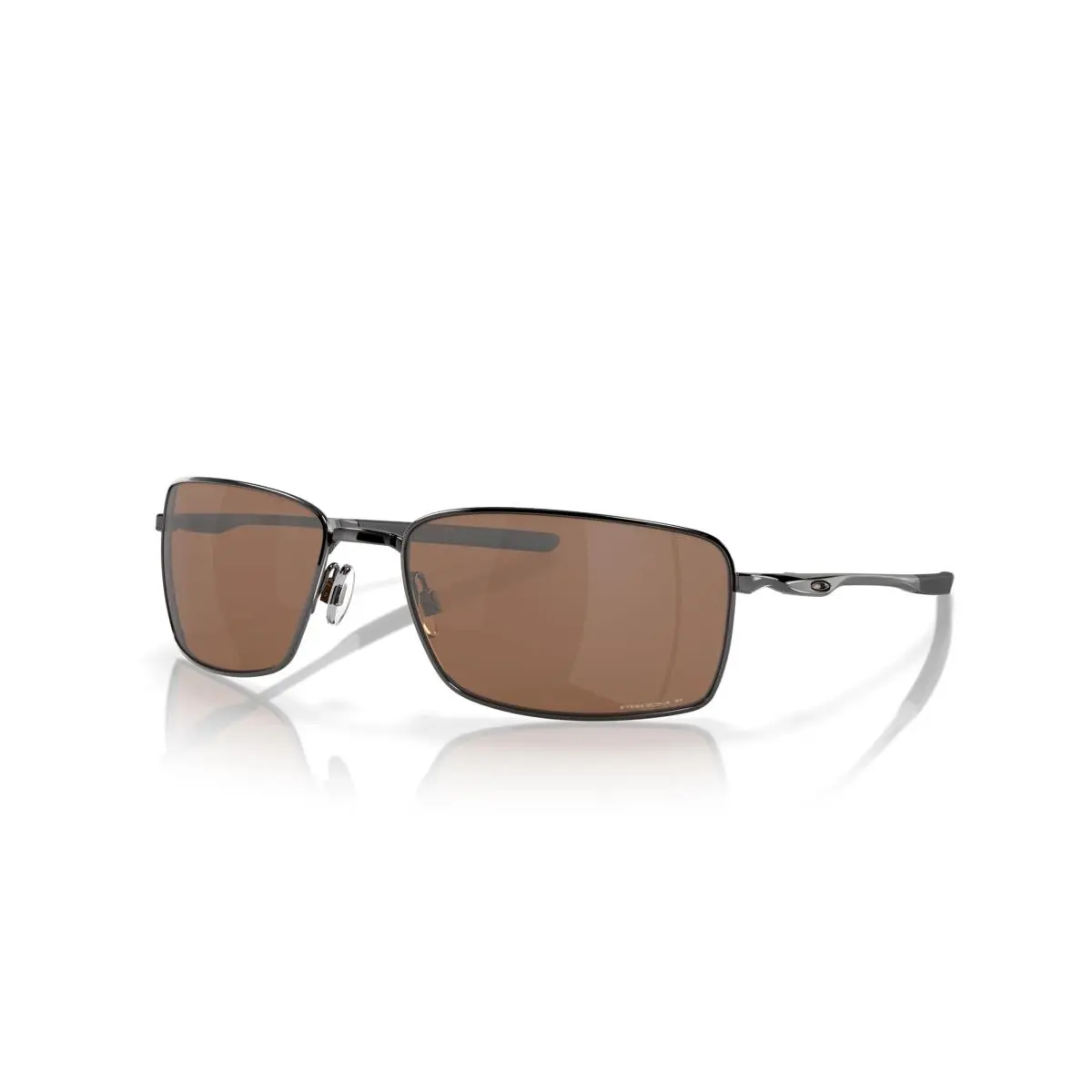 Square Wire Polarized Sunglasses Tungsten by Oakley