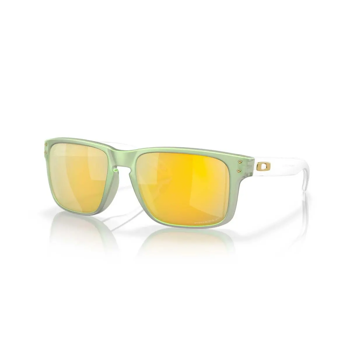 Holbrook Sunglasses -dark Jade Opaline Frame Prizm 24K Polarized Lenses by Oakley