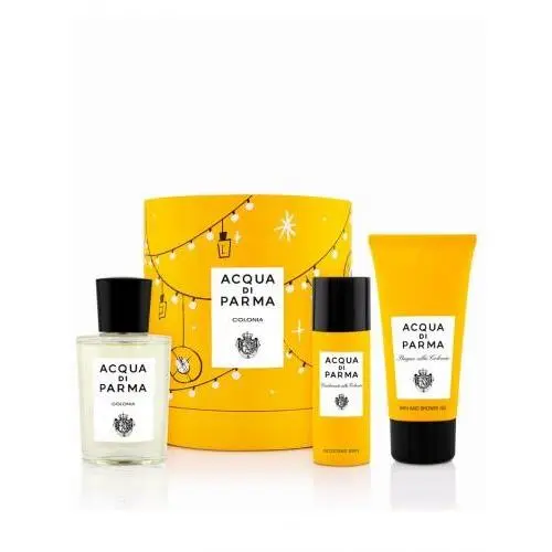 Acqua Di Parma Men`s Colonia 3pcs Edc Gift Set Fragrances 8028713250736
