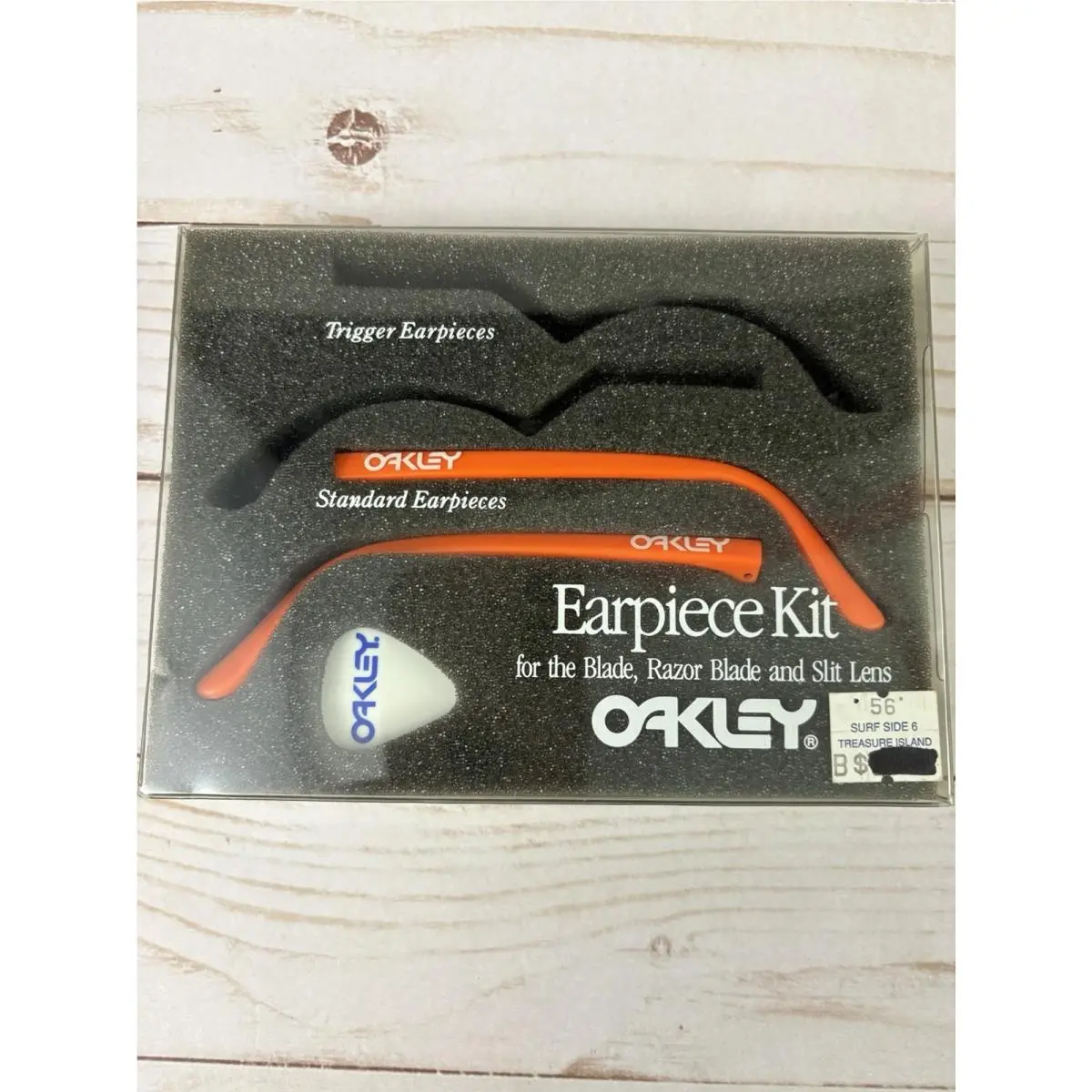 Oakley Razor Blades Incomplete Kit Orange Straight Ear Piece