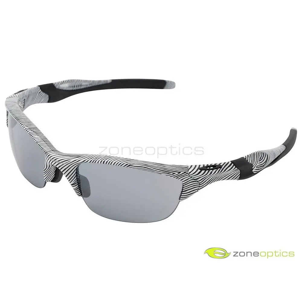 Oakley Half Jacket 2.0 Sunglasses OO9153-22 Fingerprint White/slate Asian
