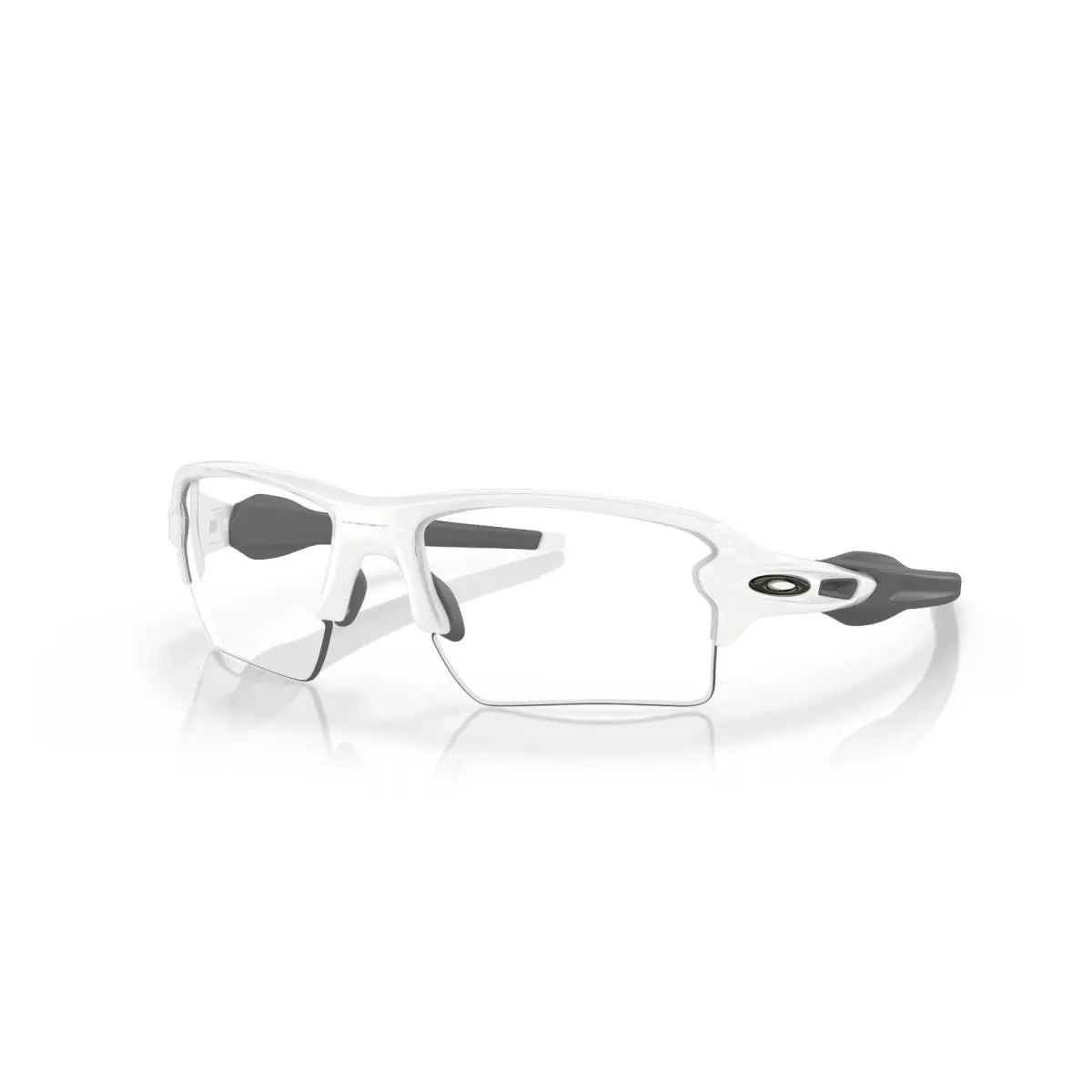 Oakley Flak 2.0 XL OO9188-G459 Polished White Frame w/ Clear Lens-59-12-133
