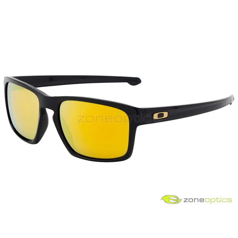 Oakley Sliver Sunglasses OO9262-05 Polished Black/24K Iridium