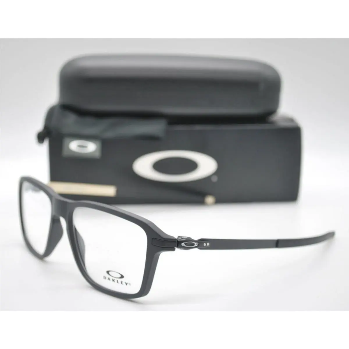 Oakley Eyeglasses Wheel House OX8166-0154 54-16 Matte Black Silver Frames
