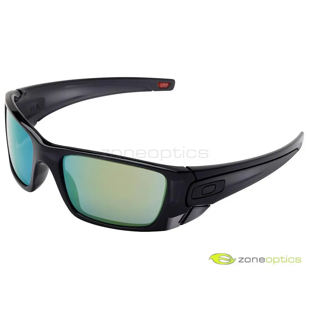 Oakley Fuel Cell Sunglasses OO9096-85 Polished Black Ink/emerald Iridium