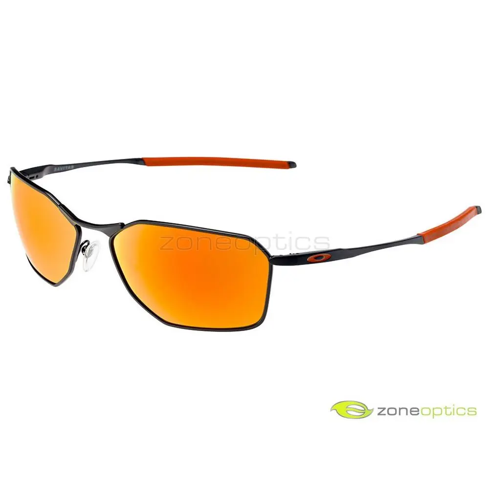 Oakley Savitar Sunglasses OO6047-0958 Satin Black/prizm Ruby