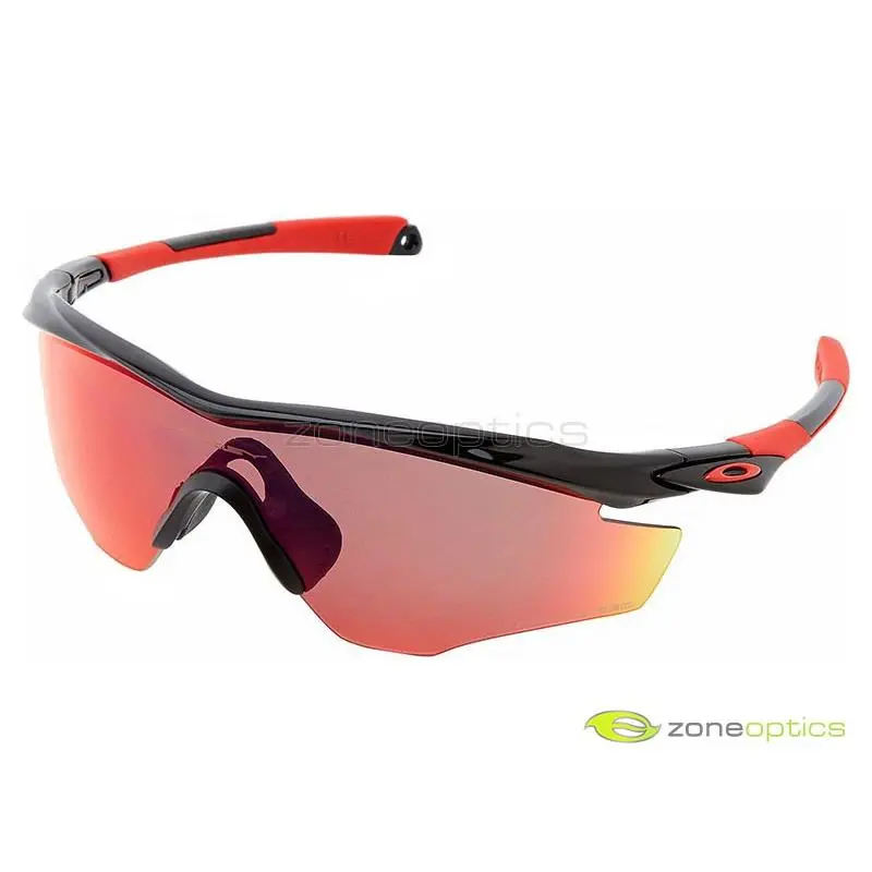 Oakley M2 Frame Polarized Sunglasses OO9212-06 Polished Black/oo Red Iridium
