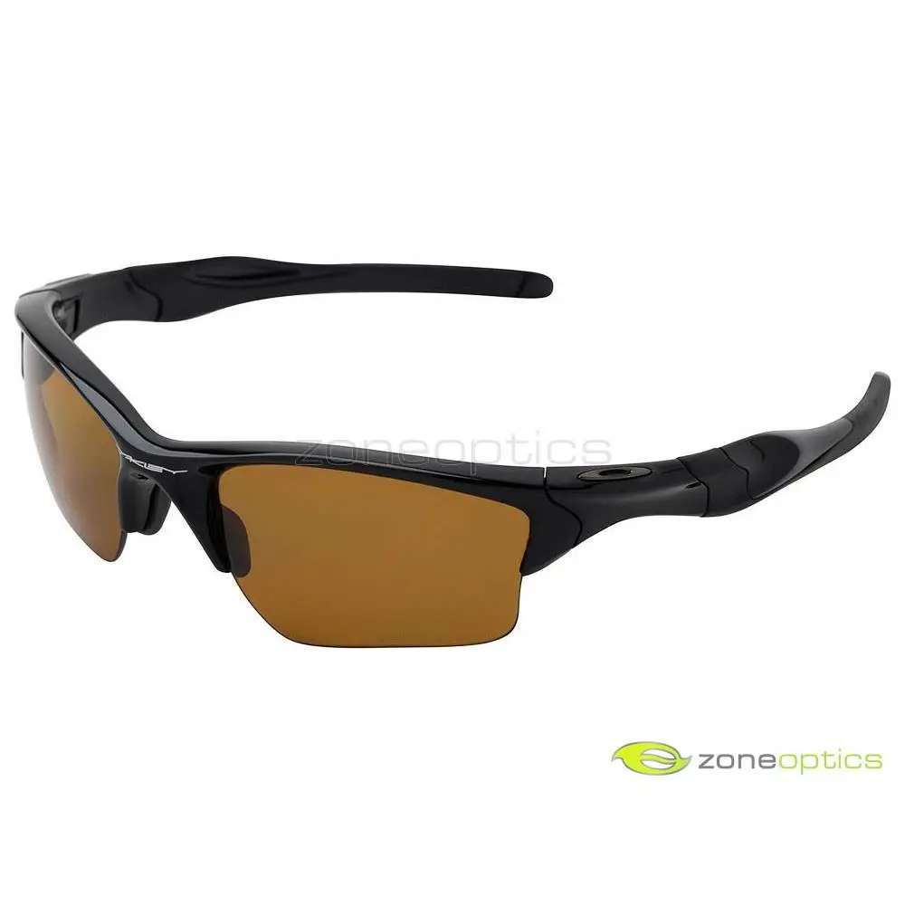 Oakley Half Jacket 2.0 XL Polarized Sunglasses OO9154-29 Polished Black/bronze
