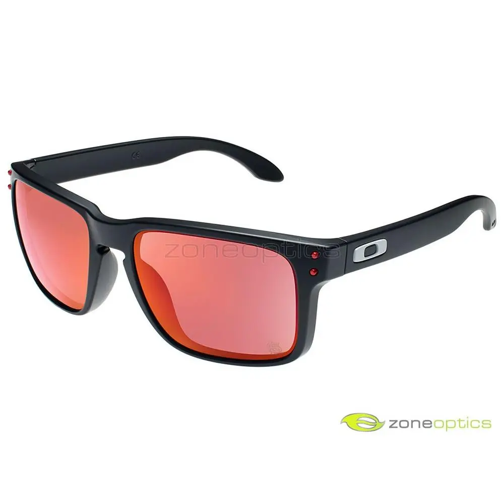 Holbrook Mlb Cardinals Sunglasses OO9102-J155 Matte Black/prizm Field by Oakley
