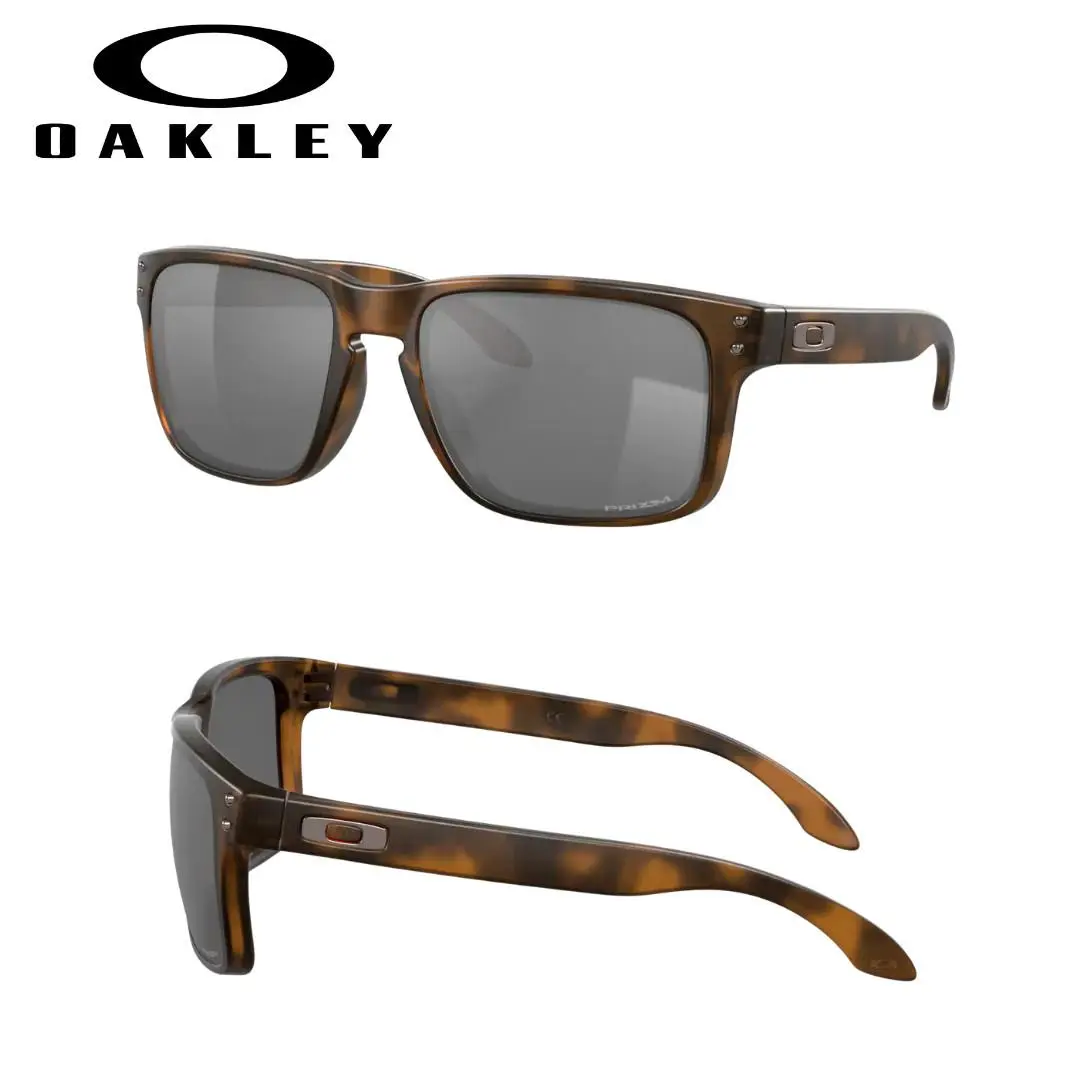 Oakley Holbrook Matte Brown Tortoise Frame / Prizm Black Lens