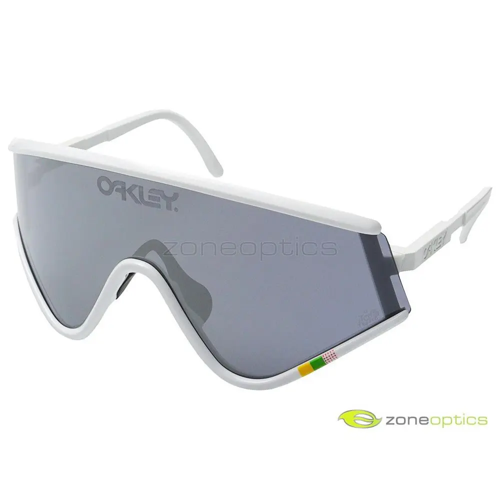 Oakley Eyeshade Tour de France Sunglasses OO9259-04 White/black Iridium