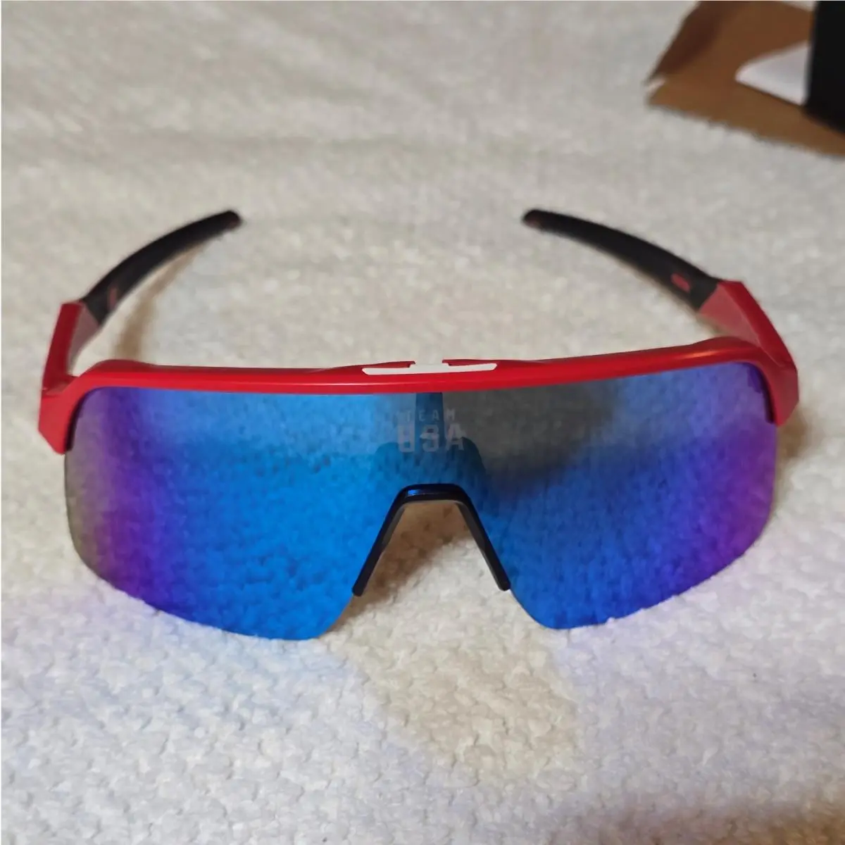 Oakley Sutro Lite Team Usa Sunglasses OO9463-7839 Redline Prizm Sapphire Flag M