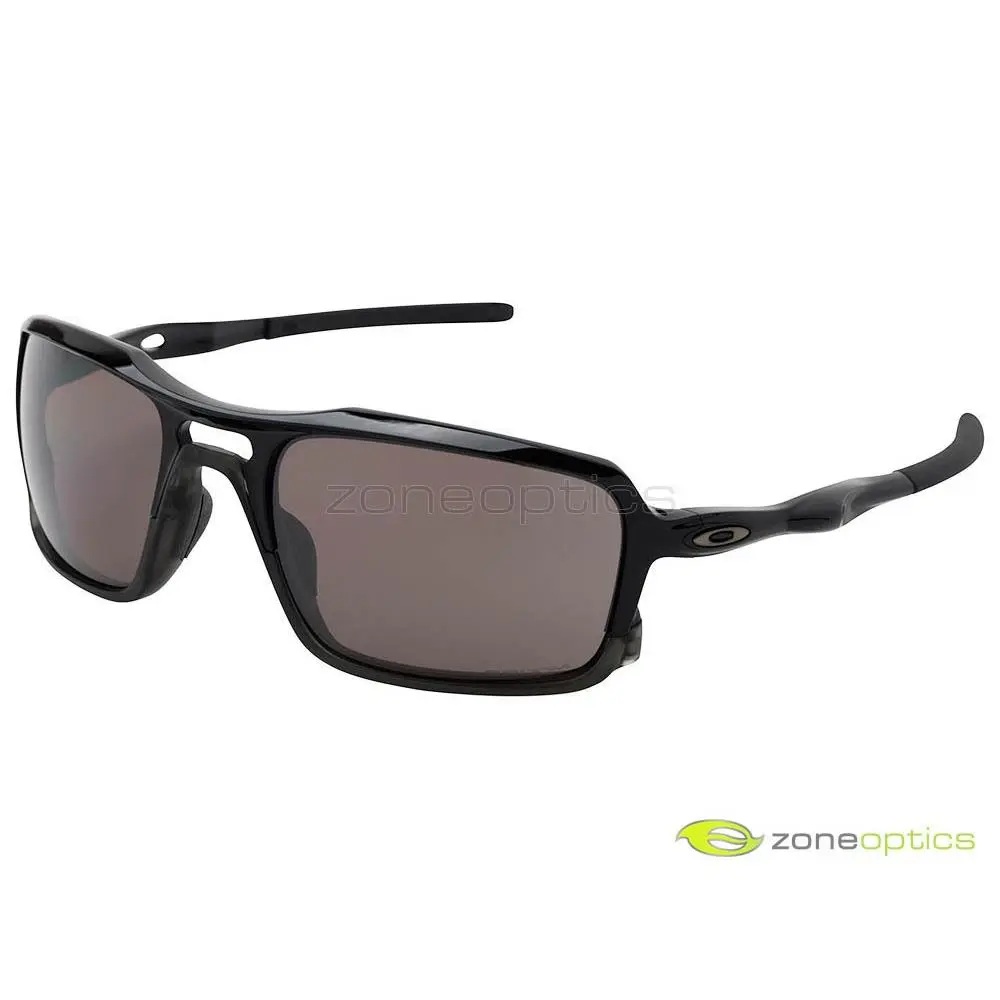Triggerman Polarized Sunglasses OO9266-06 Polished Black/prizm Daily by Oakley