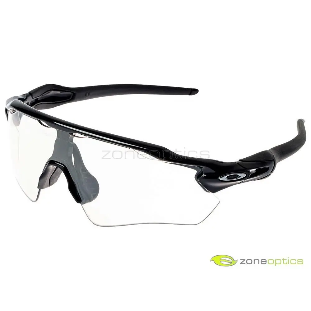 Oakley Radar EV Path Photochromic Sunglasses OO9208-45 Black/clear Black Iridium