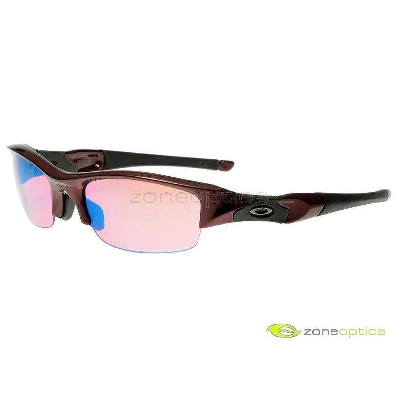 Flak Jacket Sunglasses 03-883J Metallic Red/G30 Iridium Asian by Oakley