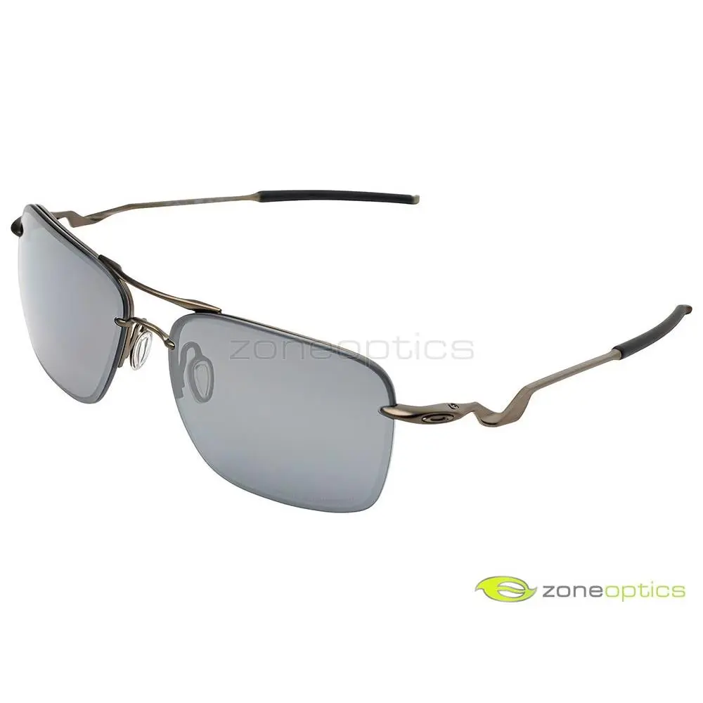 Oakley Tailback Polarized Sunglasses OO4109-01 Pewter/black Iridium