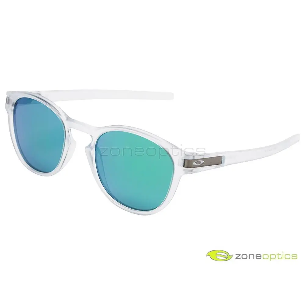 Oakley Latch Sunglasses OO9265-13 Matte Clear/jade Iridium