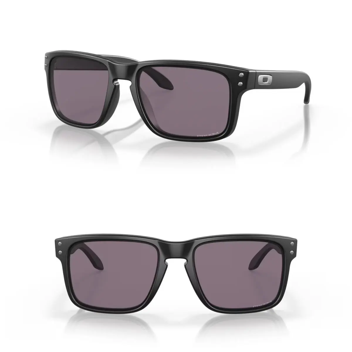 Oakley Holbrook Sunglasses 009102 - Matte Black Frame / Prizm Grey Lens