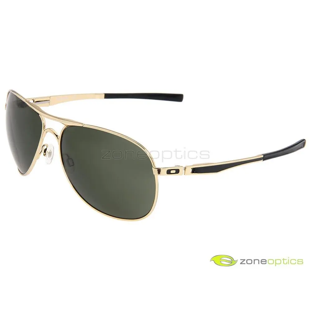 Oakley Plaintiff Sunglasses OO4057-02 Polished Gold/dark Grey
