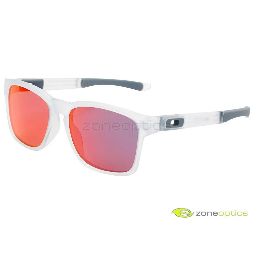 Oakley Catalyst Sunglasses OO9272-14 Matte Clear/torch Iridium