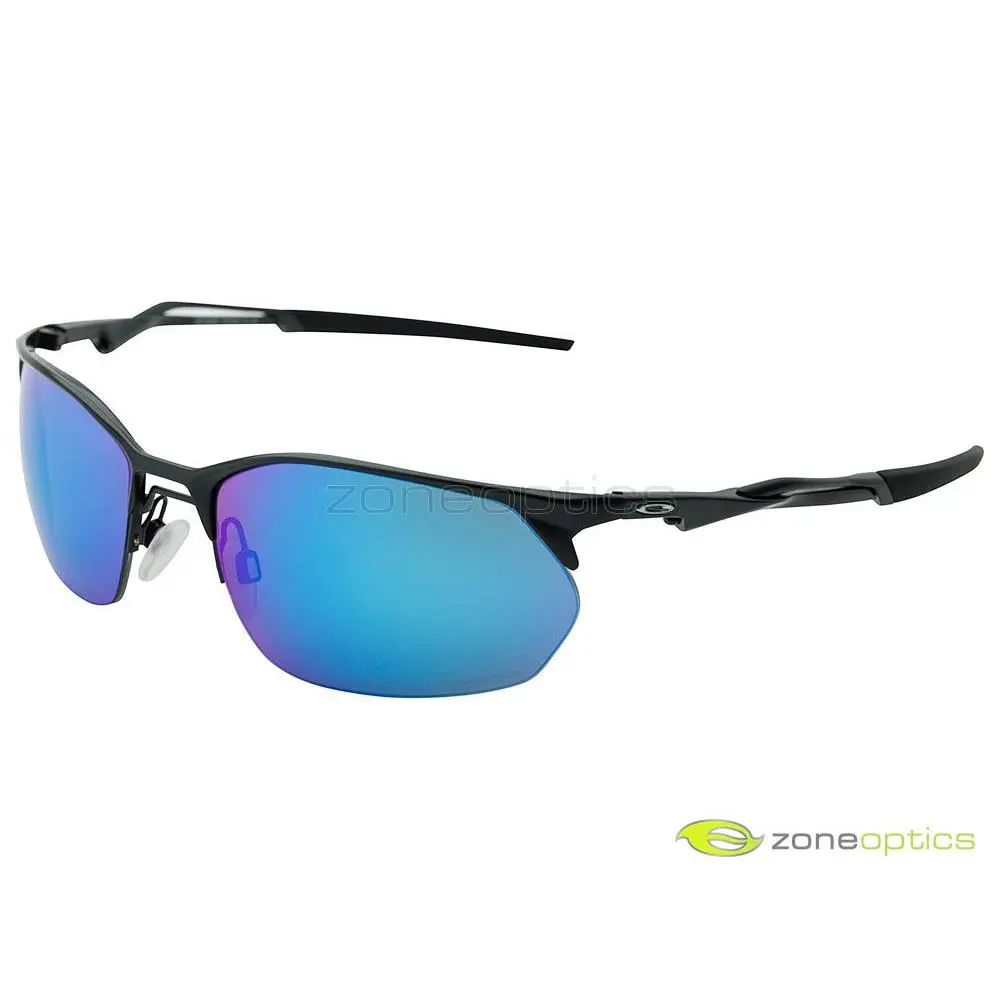 Oakley Wire Tap 2.0 Sunglasses OO4145-0460 Satin Black/prizm Sapphire