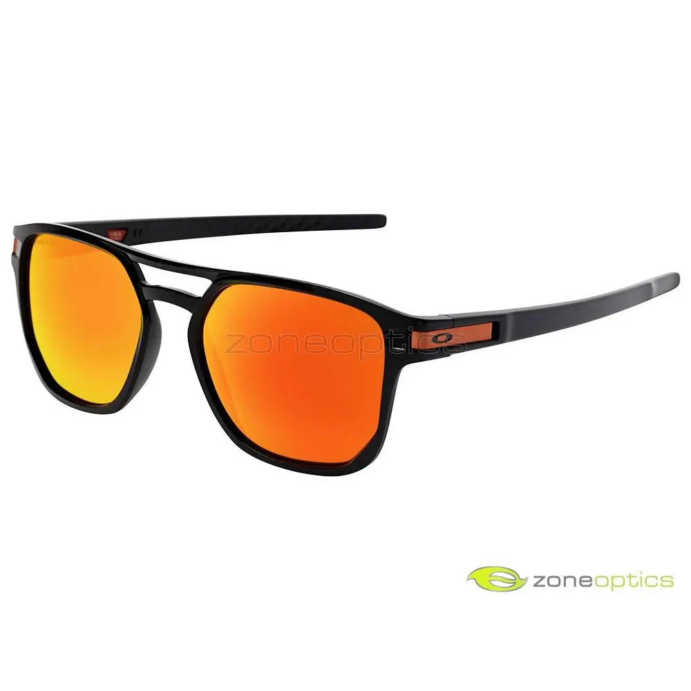Oakley Latch Beta Sunglasses OO9436-0754 Polished Black/prizm Ruby