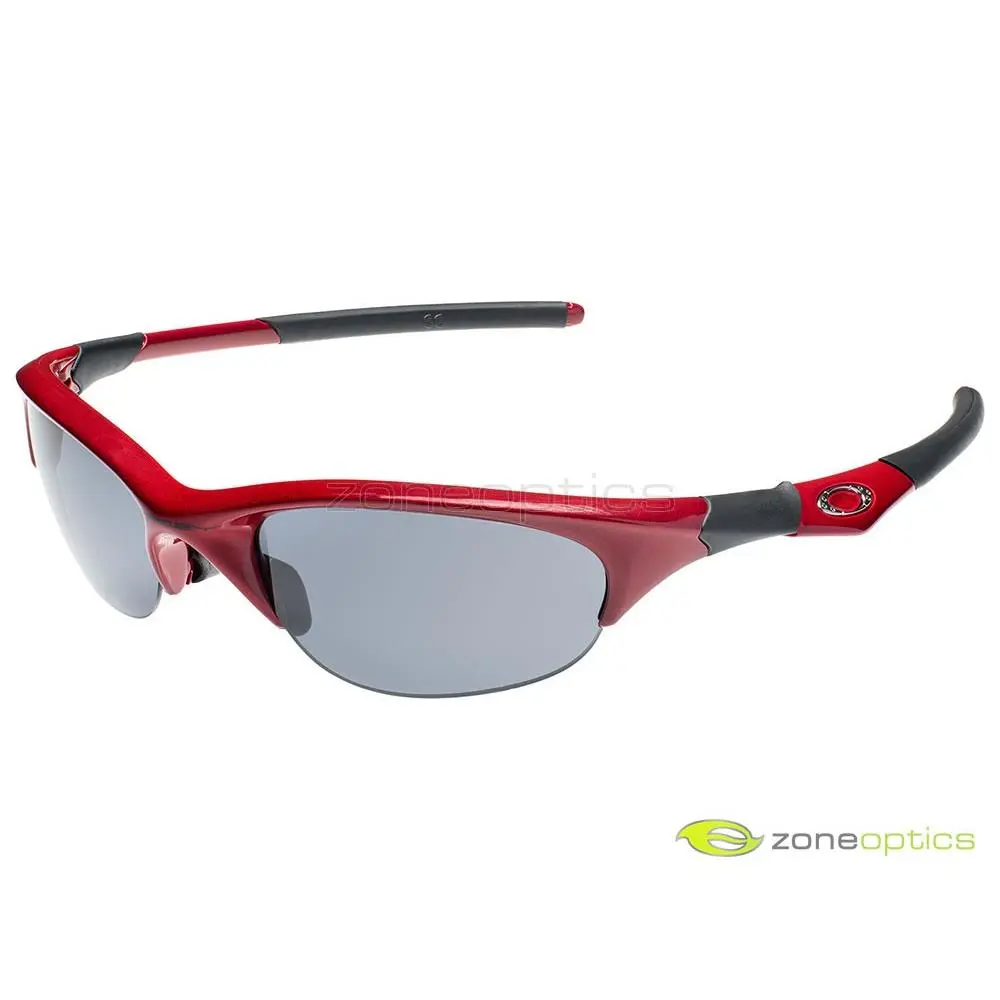 Oakley Half Jacket 1.0 Sunglasses 42-407 Metallic Red/grey Asian