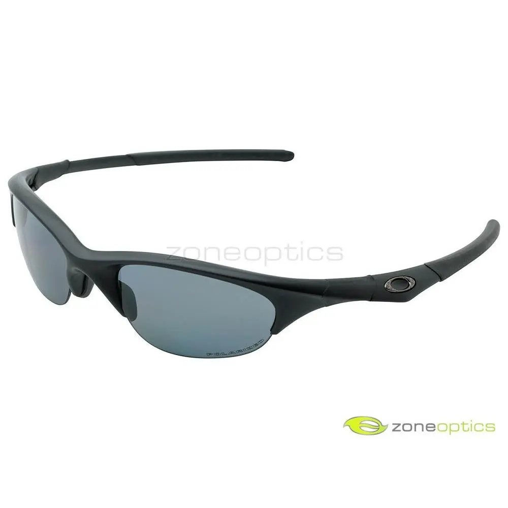 Oakley SI Half Jacket 1.0 Polarized Sunglasses 11-100 Matte Black/grey