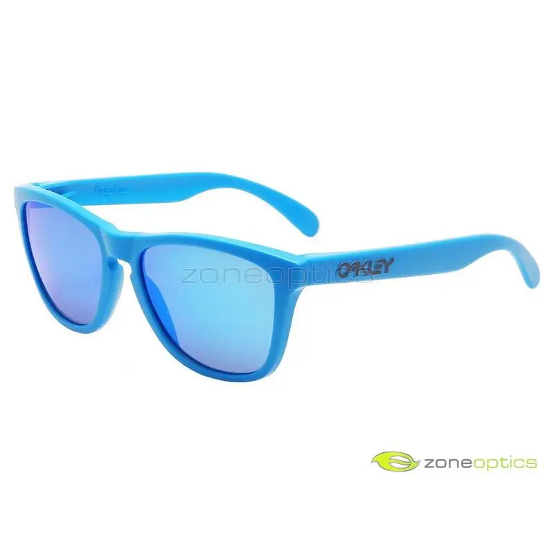 Frogskins Heaven Earth Sunglasses OO9013-15 Matte Sky/sapphire Iridium by Oakley