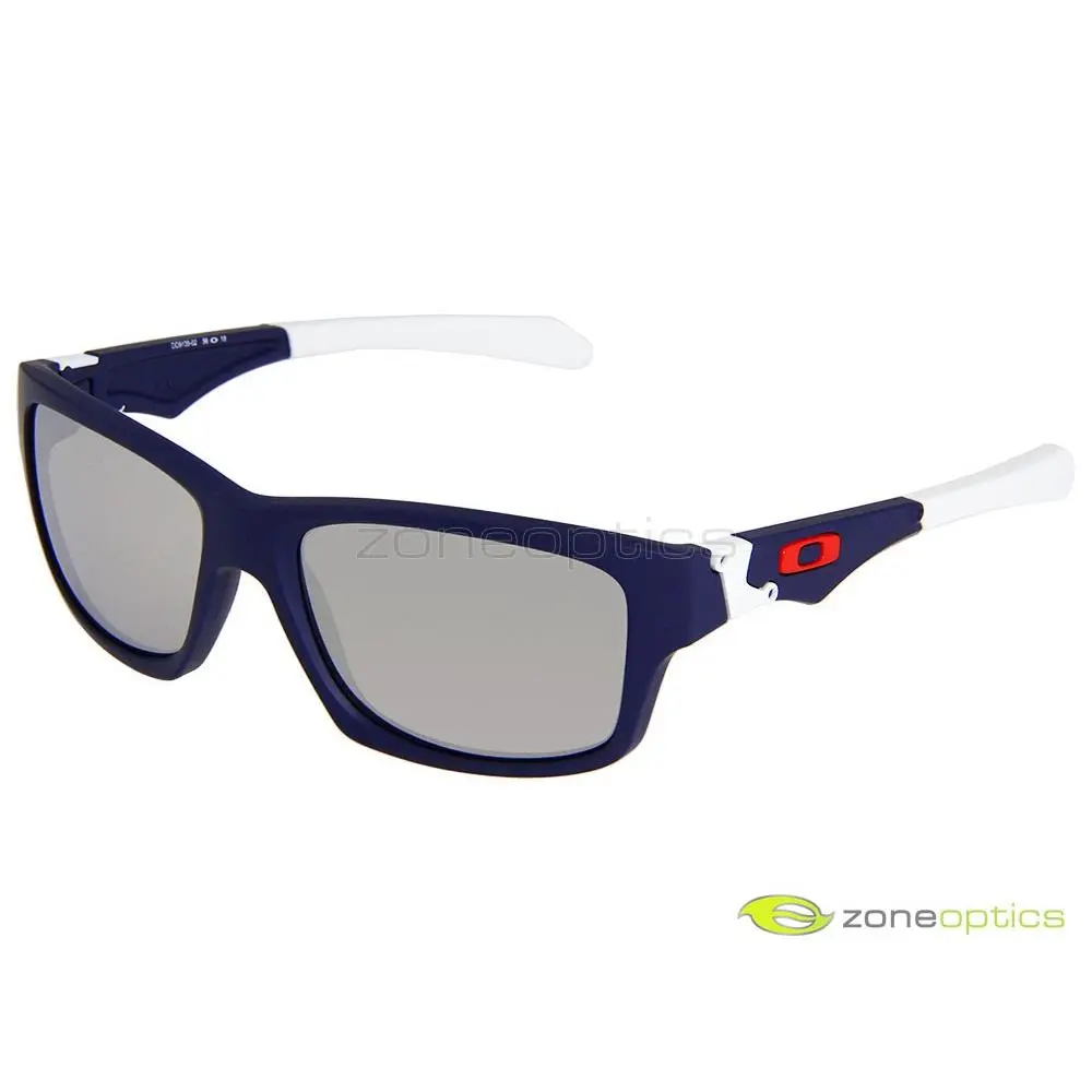 Oakley Jupiter Squared Sunglasses OO9135-02 Matte Navy Blue /chrome Iridium