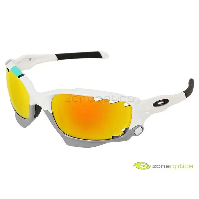 Oakley Racing Jacket 30 Years Sport Sunglasses OO9171-24 White/fire Black