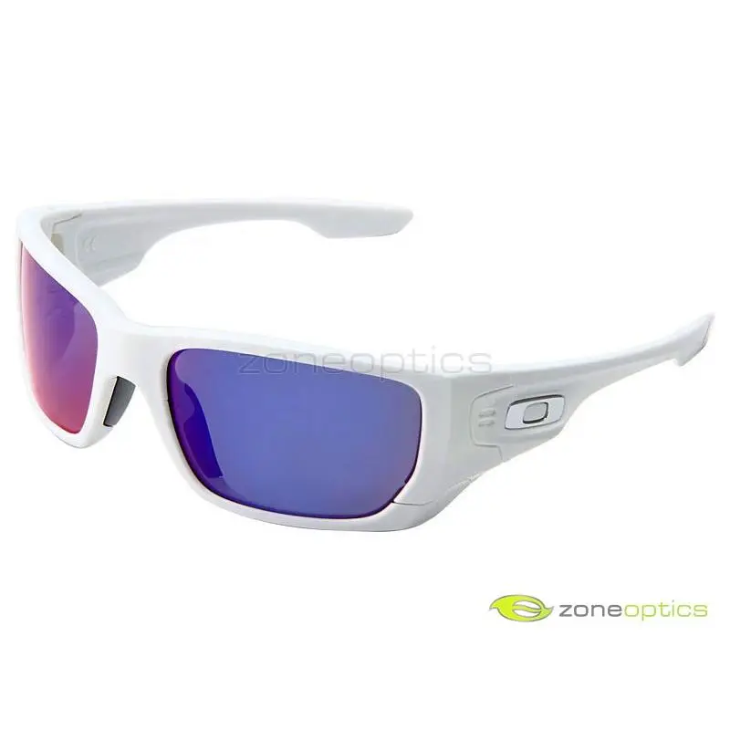 Men`s Style Switch Sunglasses OO9216-08 White/+red Iridium Grey Asian by Oakley