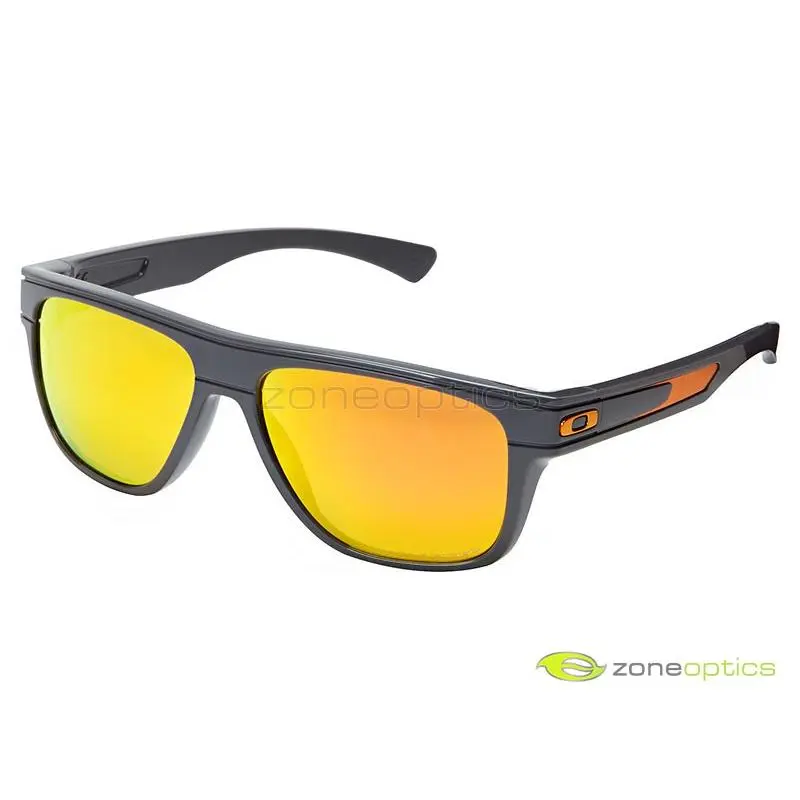 Oakley Breadbox Toxic Blast Polarized Sunglasses OO9199-28 Grey/fire Iridium