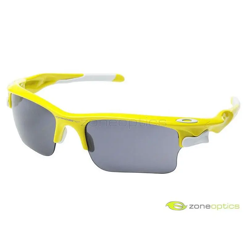 Oakley Fast Jacket XL Sunglasses OO9097-15 Lemon Peel/grey