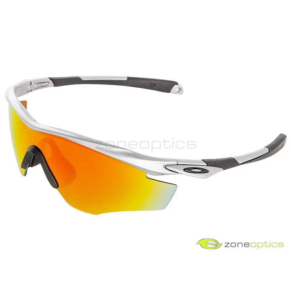 Oakley M2 Frame Sunglasses OO9212-04 Silver/fire Iridium