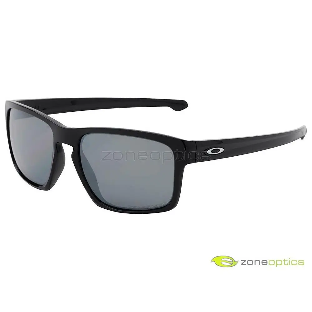 Oakley Sliver Polarized Sunglasses OO9262-09 Polished Black/black Iridium