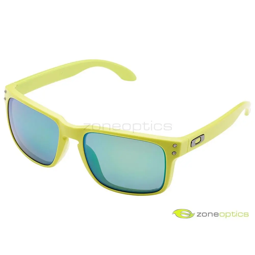 Oakley Holbrook Heaven Earth Polarized Sunglasses OO9102-72 Fern/jade Iridium