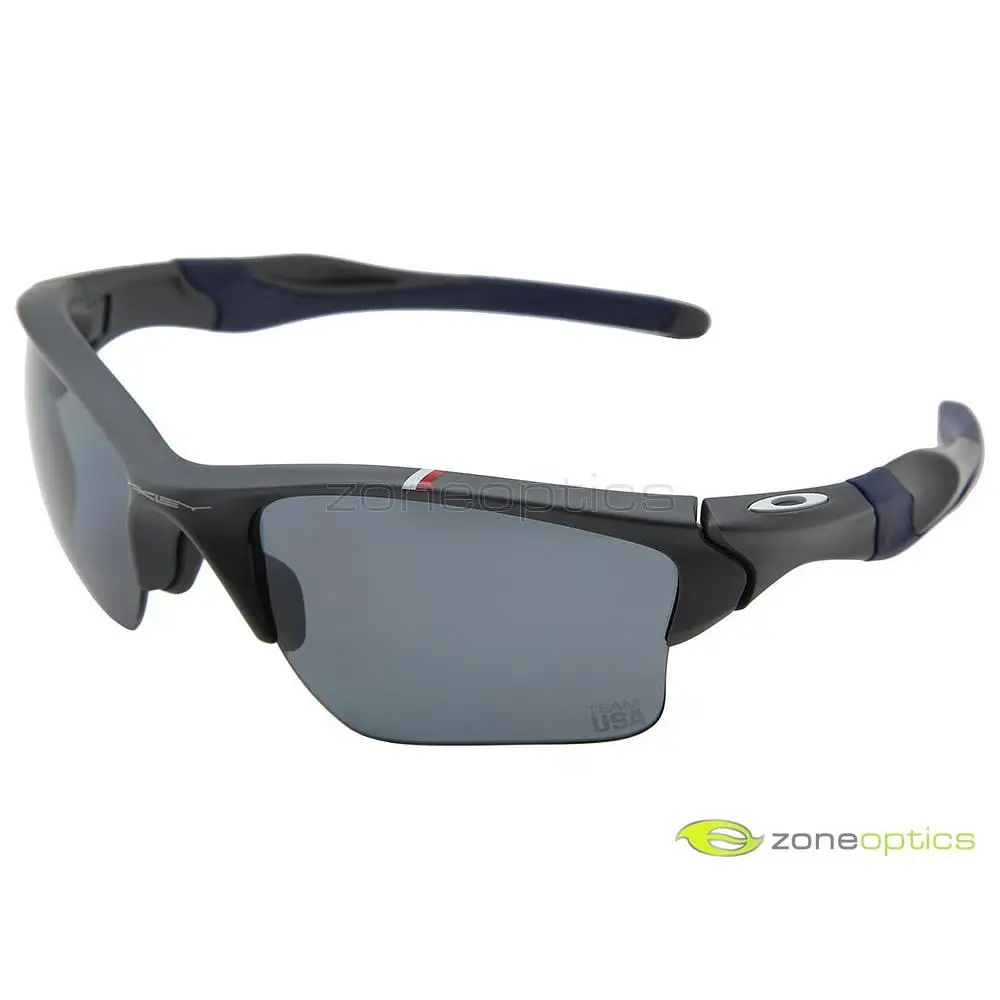 Half Jacket 2.0 XL Team Usa Polarized Sunglasses OO9154-14 Dark Grey/grey by Oakley