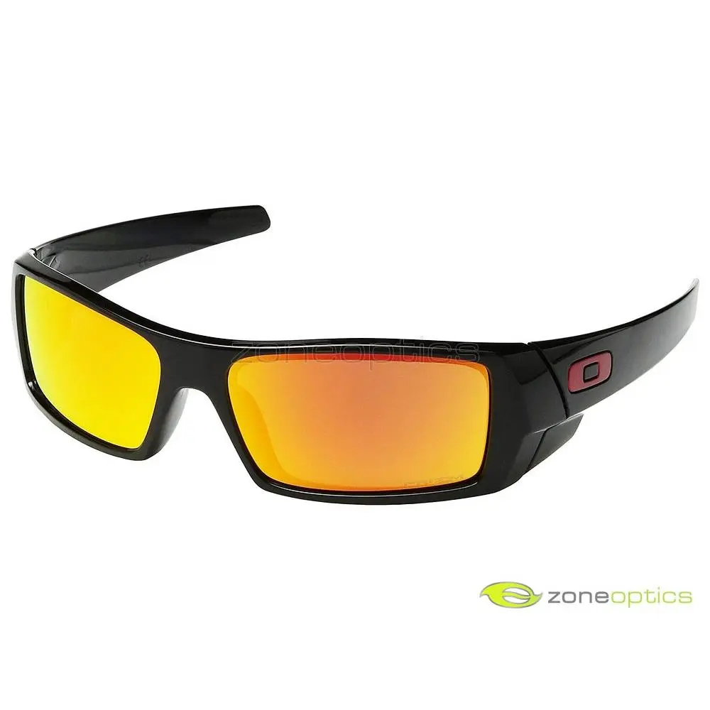 Oakley Gascan Sunglasses OO9014-4460 Polished Black/prizm Ruby