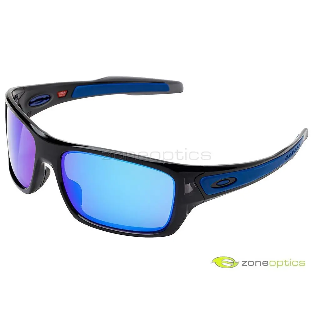 Turbine Sunglasses OO9263-05 Black Ink/sapphire Iridium by Oakley