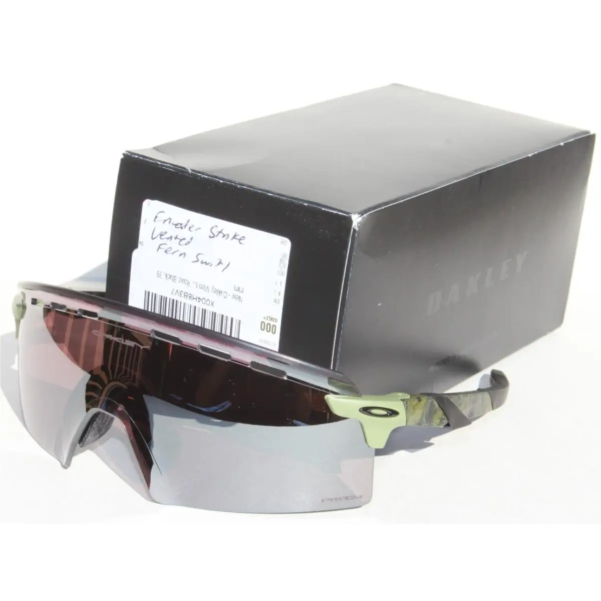 Oakley Encoder Strike Vented Sunglasses Fern Swirl/prizm Road Black OO9235-14