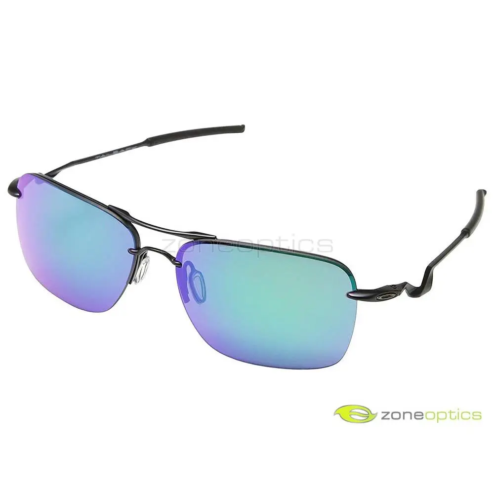 Oakley Tailback Sunglasses OO4109-05 Satin Black/jade Iridium