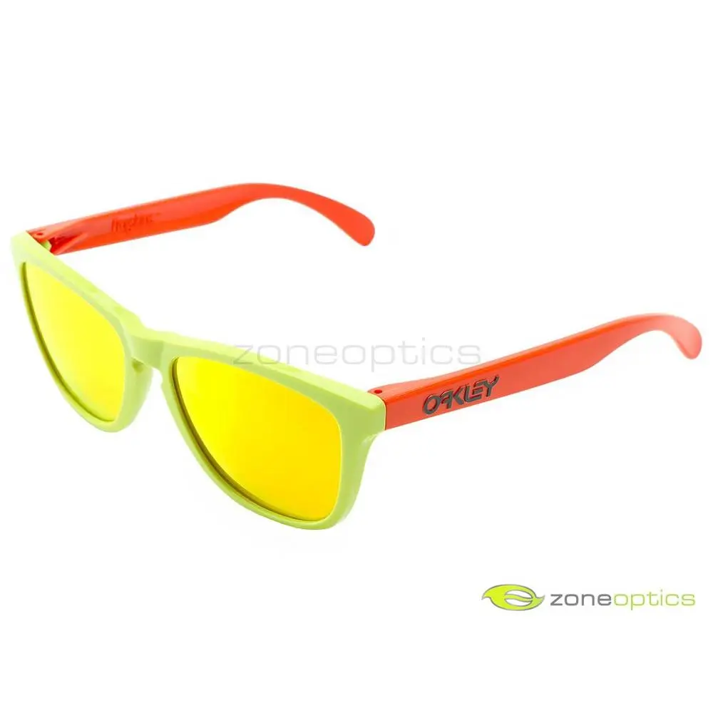 Frogskins Aquatique Collection Sunglasses 24-361 Lagoon/fire Iridium by Oakley