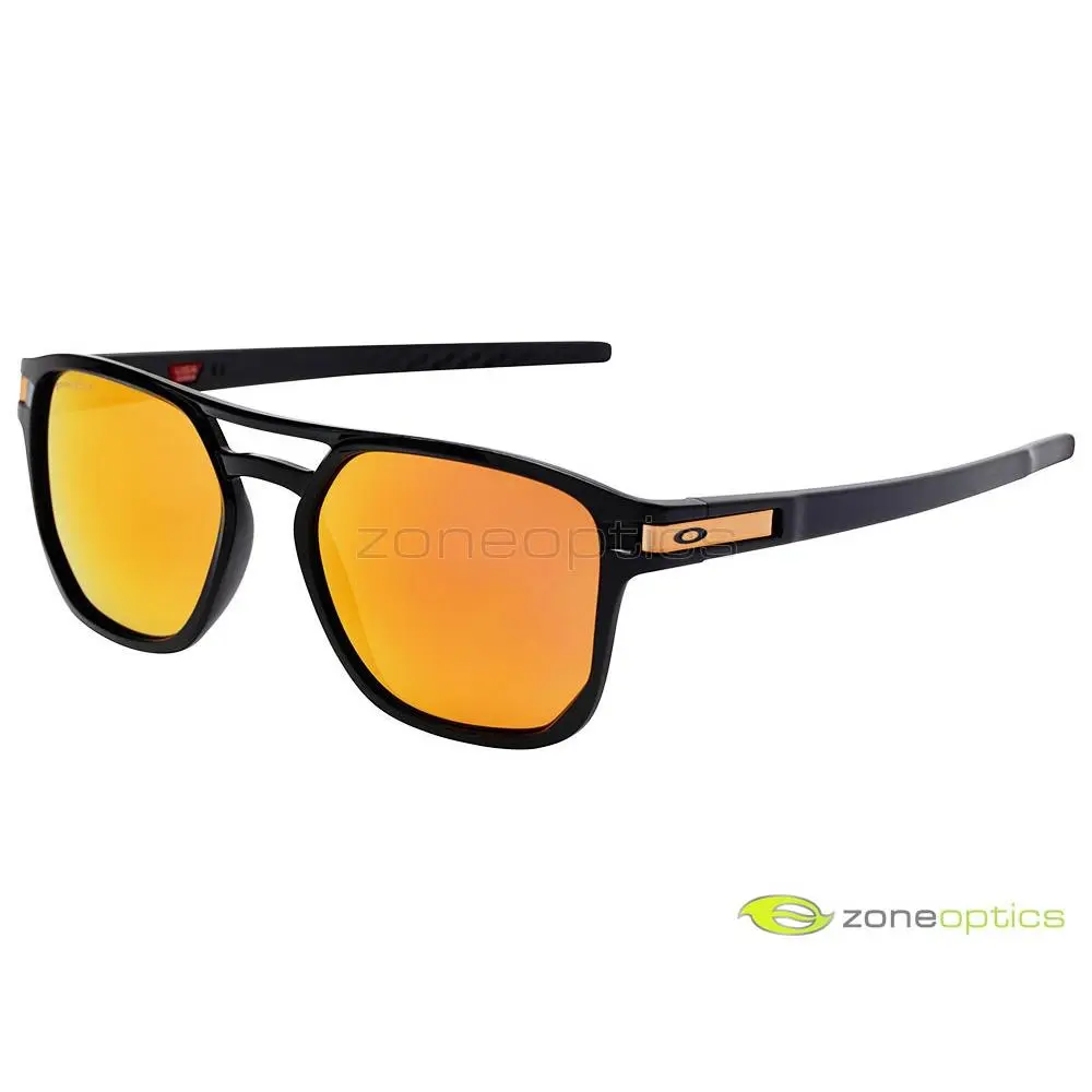 Latch Beta Sunglasses OO9436-0854 Polished Black/prizm Rose Gold by Oakley